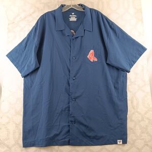 Fanatics Boston Red Sox MLB Button Down Shirt 2XL Graphic Baseball